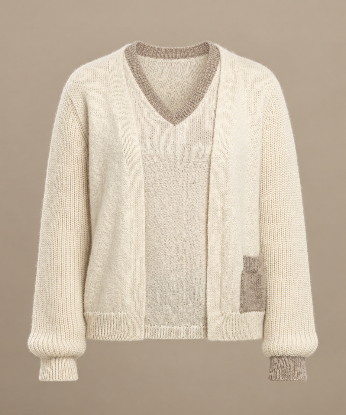 Daisy alpaca Cardigan