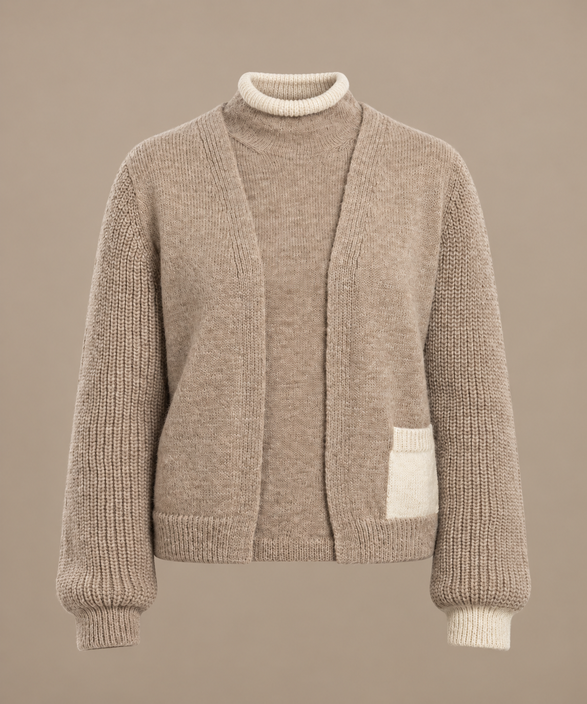 Daisy alpaca Cardigan