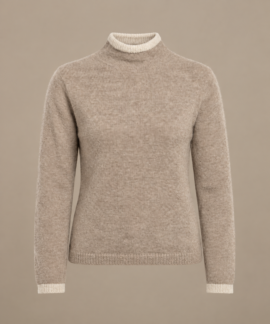 Dune High Neck  alpaca Sweater