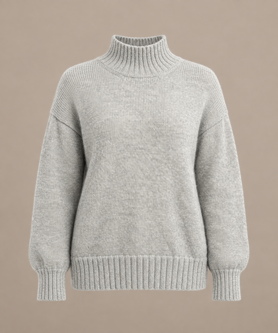 DOROTHEE high neck alpaca sweater