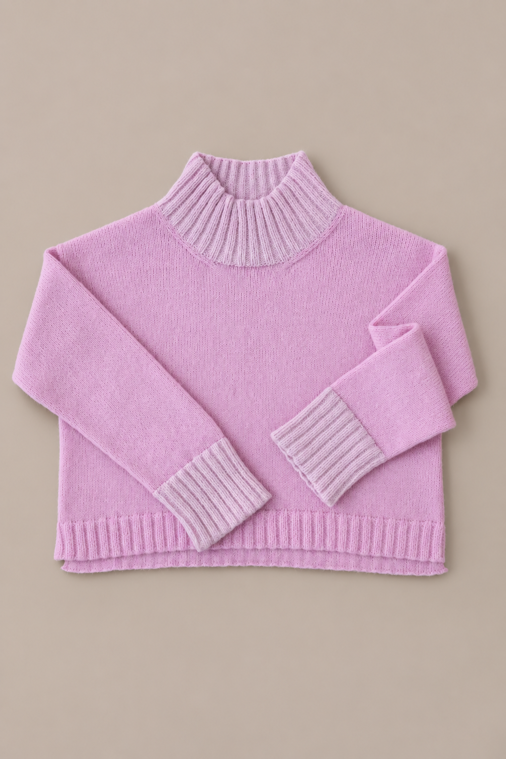 ELYSEE hipster alpaca high neck sweater