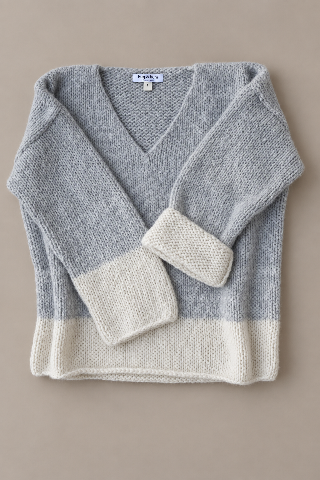 Eloïse dégradé  alpaca v-sweater