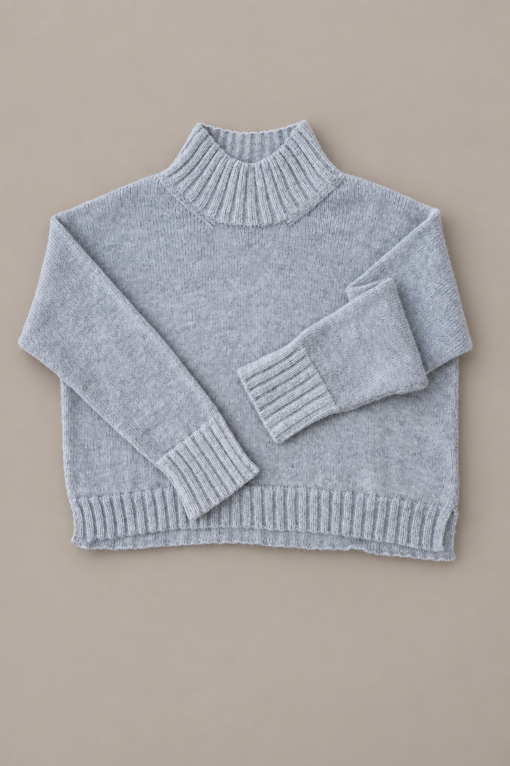 ELYSEE hipster alpaca high neck sweater