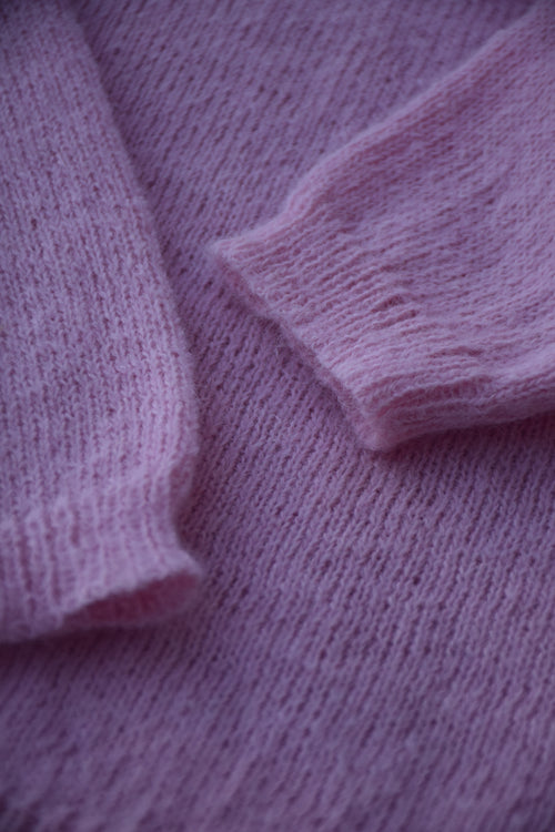 DANIRA high neck alpaca sweater