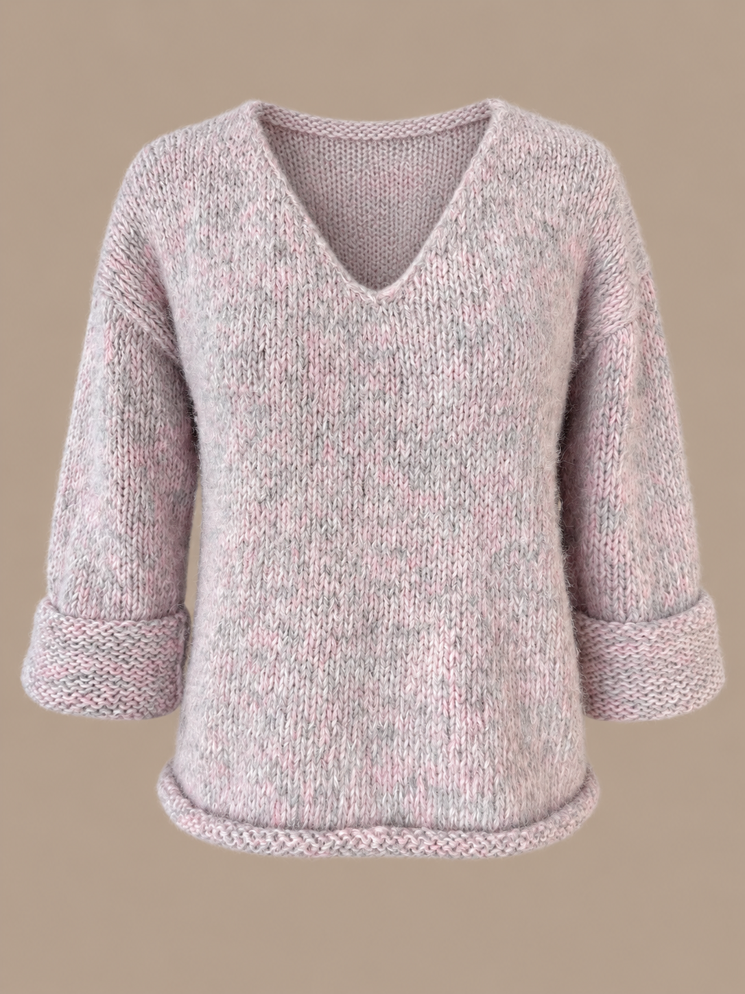 Eloïse mélange alpaca v-trui