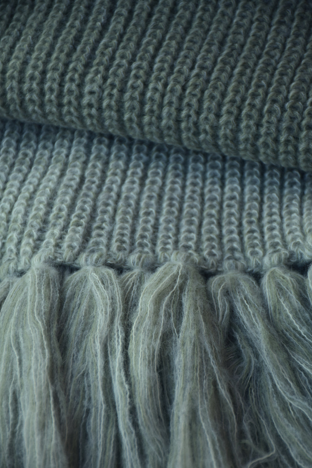 ELARA scarf with fringes